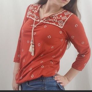 Maurices boho medium top
